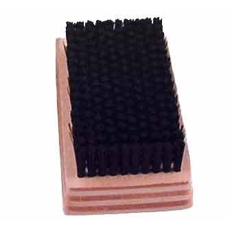 0.012" Nylon Bristle, 4-1/4" x 2-1/2" Wood Block Brush