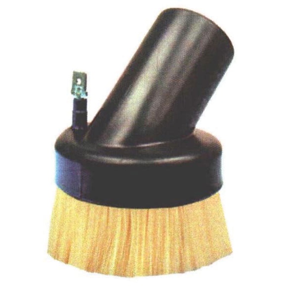0.016" Static Dissipative Nylon, Molded Plastic Head, Anti-Static Vacuum Brush