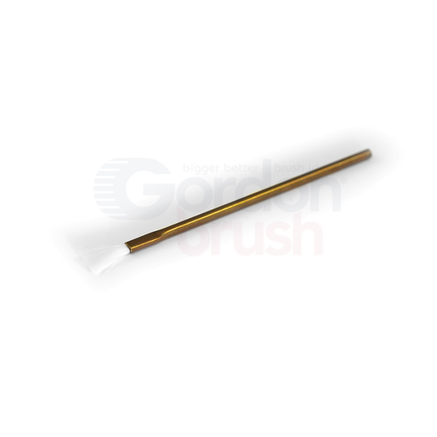 1/8" Diameter .003" Nylon Fill 1/2" Trim and Brass Handle Applicator Brush