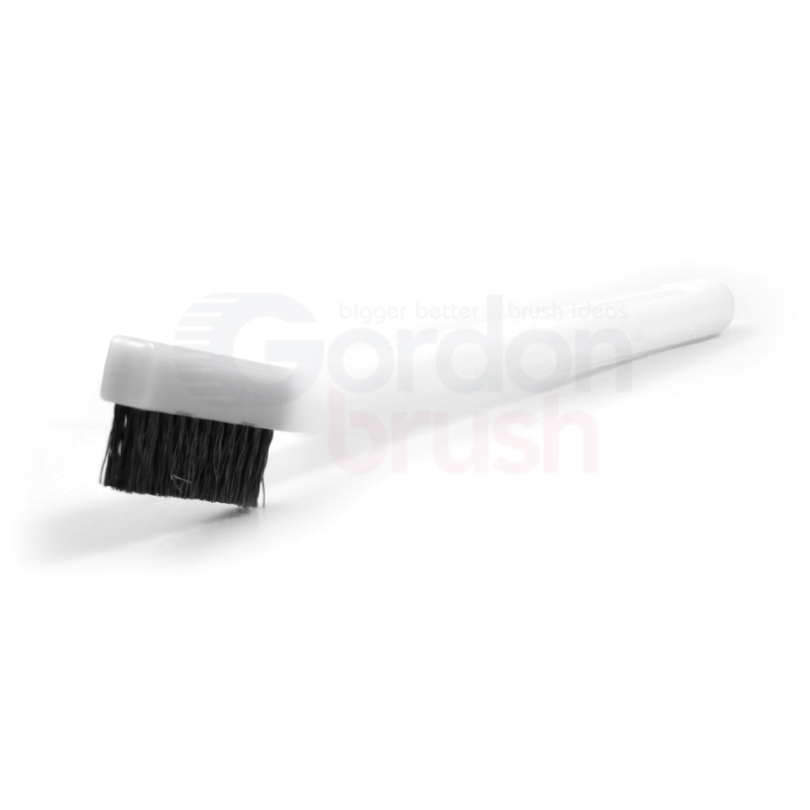2 x 11 Row 0.008" Titanium Bristle and Acetal Handle Scratch Brush