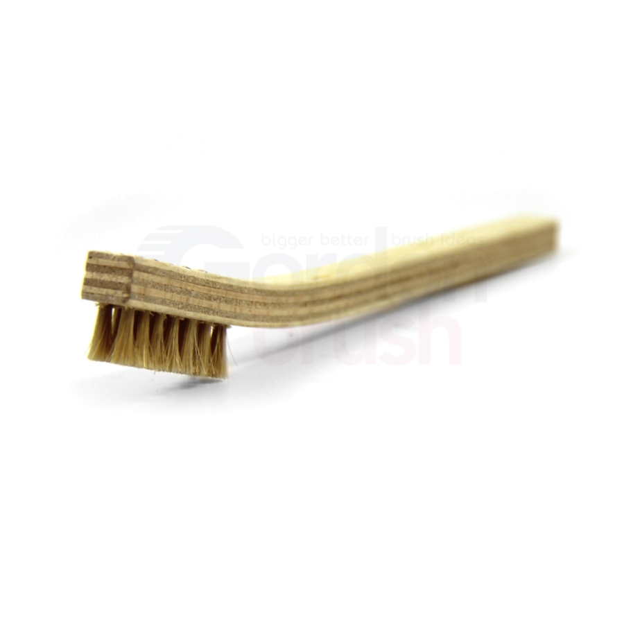 3 x 7 Row Horse Hair Bristle and Plywood Handle Brush