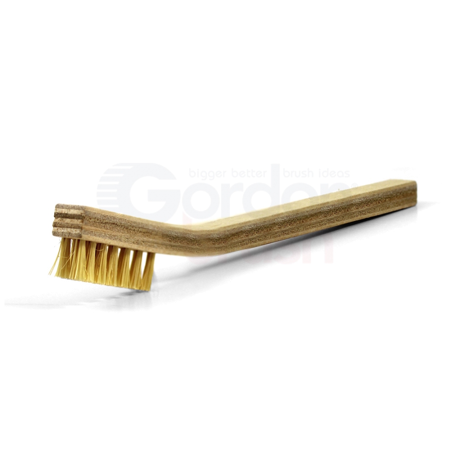 3 x 7 Row Tampico Bristle and Plywood Handle Scratch Brush