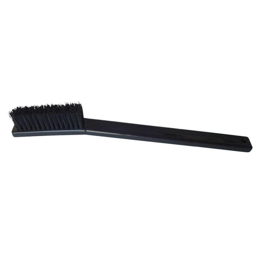 4 x 14 Row 0.010" Nylon Bristle, Plastic Handle Brush