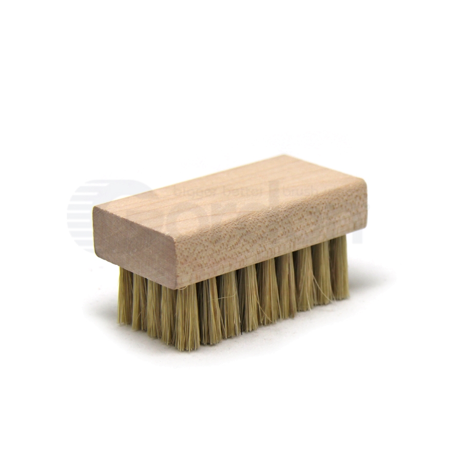 Hog Bristle, 2-1/2" x 1-3/8" Wood Block Scrub Brush