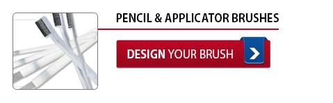 Pencil & Applicator Brushes - Design Your Brush