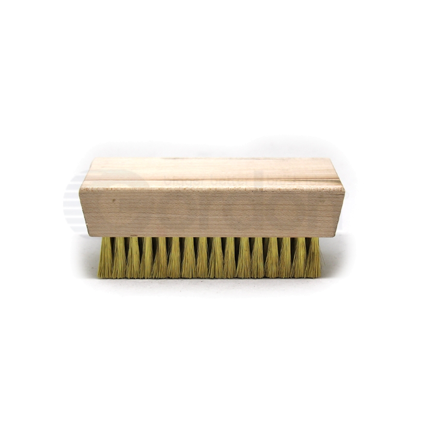 0.005 Brass Bristle, 4-1/4 x 2-1/2 Wood Block Brush G1308B