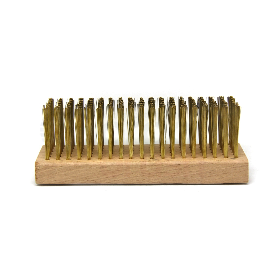 Mounted Bristle Brush ¾” 1” Soft Medium Hard Brass Steel