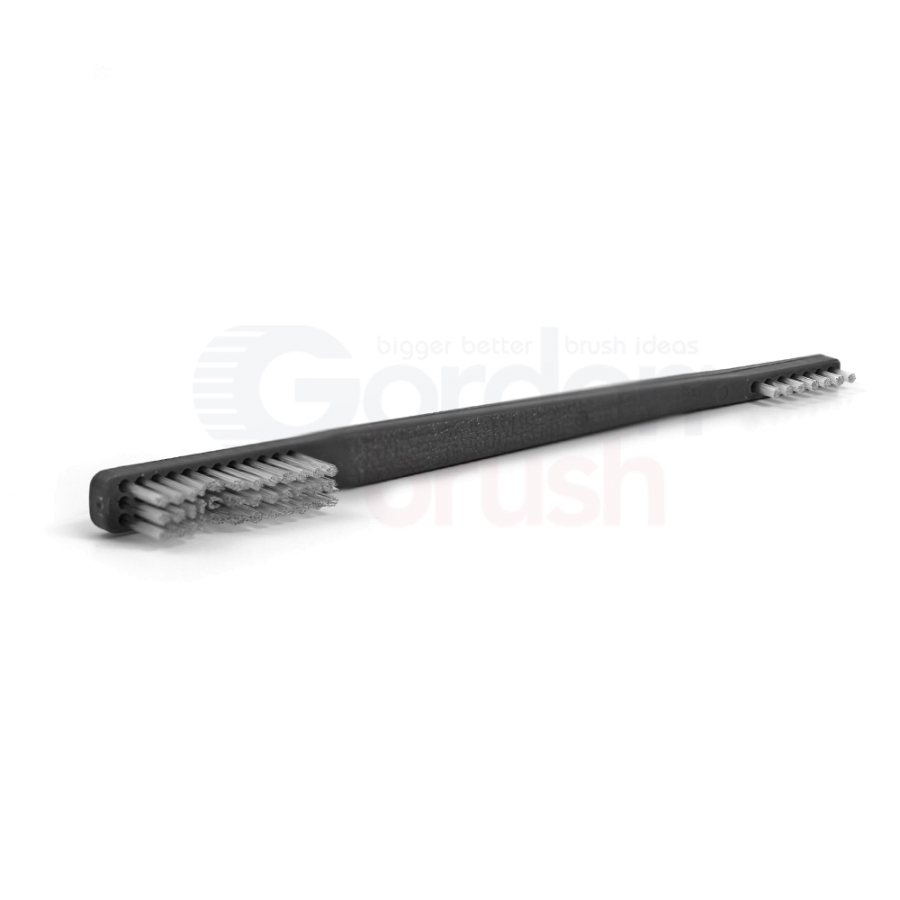 0.014 Nylon and 0.010 Nylon Bristle, Plastic Handle Double-Ended