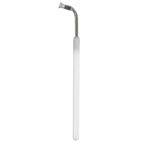 0.003" Nylon Bristle and Angled Handle Instrument Cleaner Brush