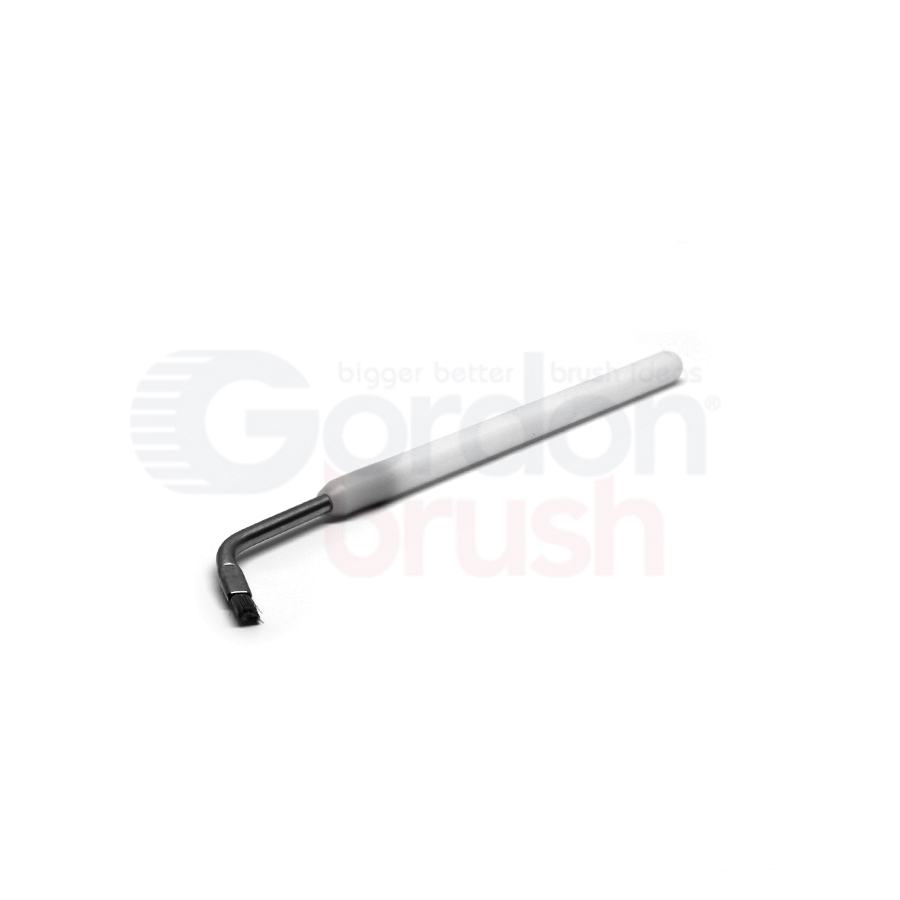 0.003 Stainless Steel Bristle and Straight Handle Instrument Cleaner Brush  906501 - Gordon Brush