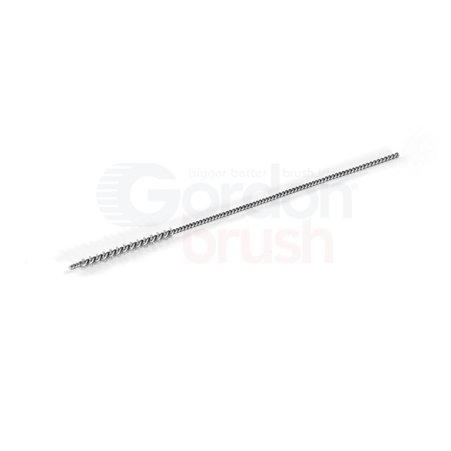 .069"  Diameter with 600 Grit Aluminum Oxide Nylon and Stainless Steel Stem Wire Micro Spiral Brush 1
