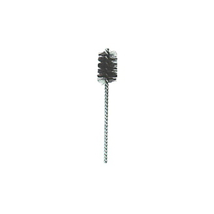 1-1/2" Brush Diameter .008" Wire Diameter Single Spiral Power Brush - Stainless Steel 1