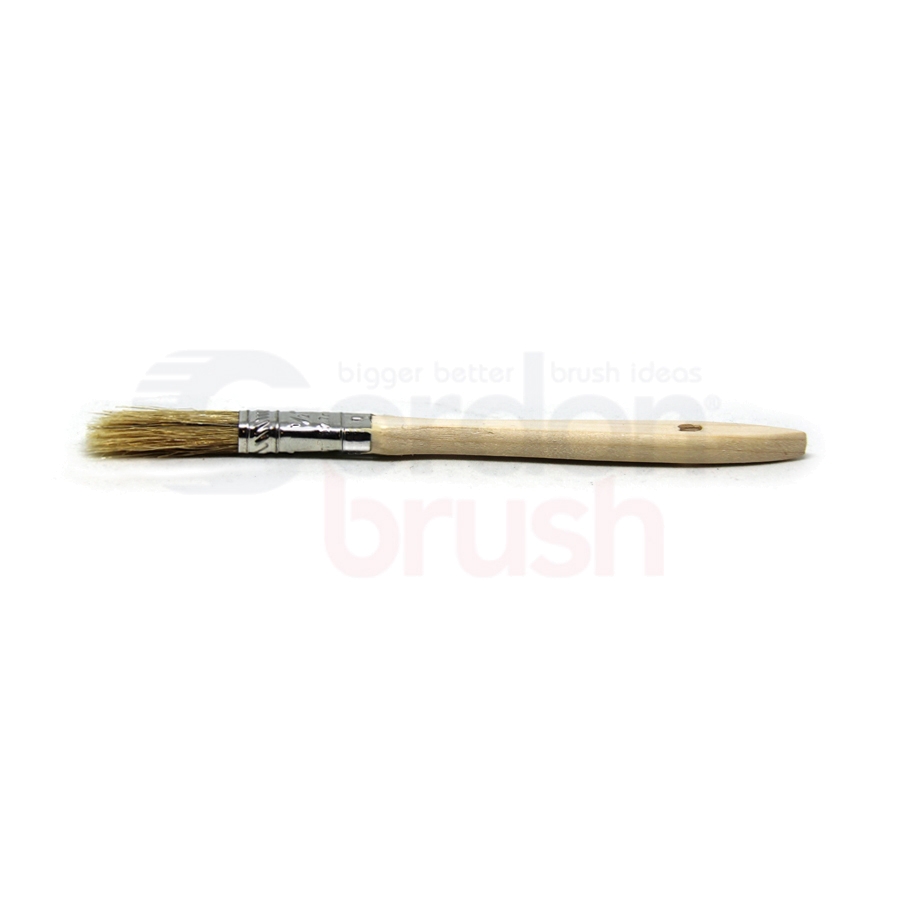 1/2" Natural Bristle and Wood Handle Chip Brush 2