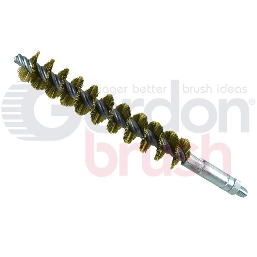 1/4" Brush Diameter Condenser Tube Brush - Brass 1