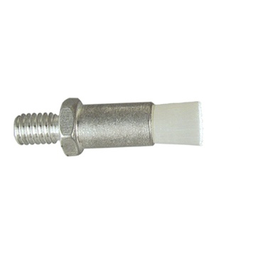 1/4" Diameter Body, Nylon Fill, .033" Orifice, Male Thread Flow Through Brush