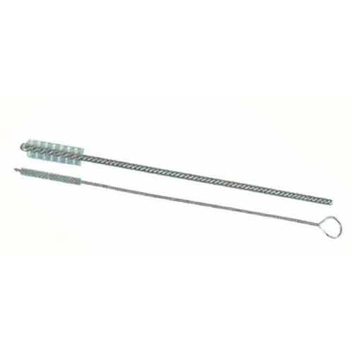 1/4" Diameter Stainless Steel Fill Spiral Cleaning Brush with Cut End