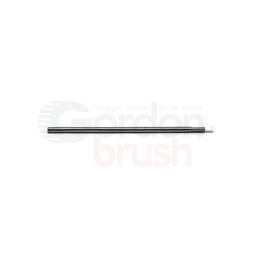 1/8" Diameter .003" Nylon Bristle 1/8" Trim and Stainless Steel Applicator Brush 2