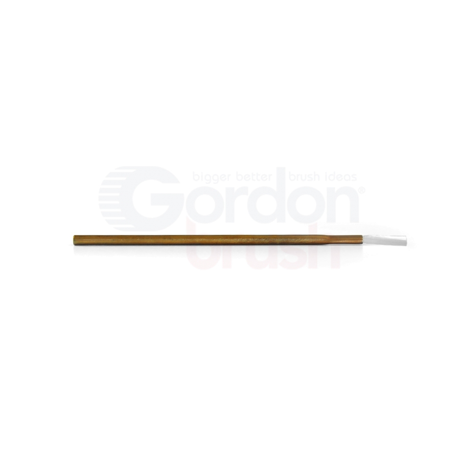 1/8" Diameter .003" Nylon Fill 1/2" Trim and Brass Handle Applicator Brush 2