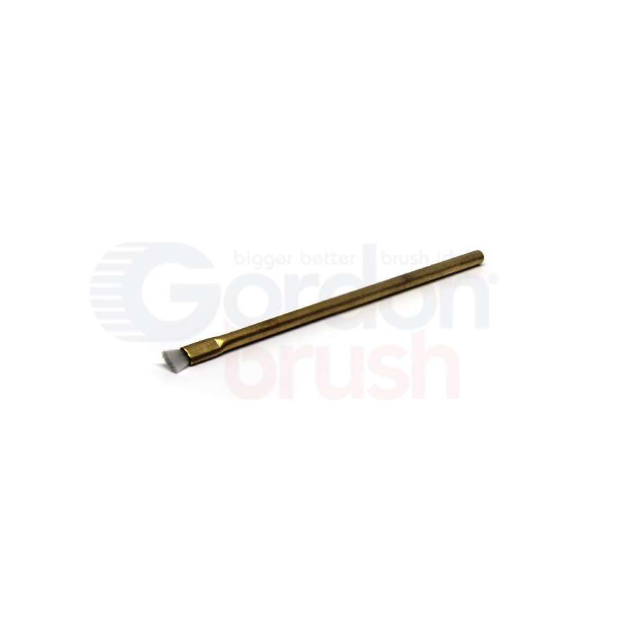 1/8" Diameter .003" Nylon Fill 1/8" Trim and Brass Handle Applicator Brush 1