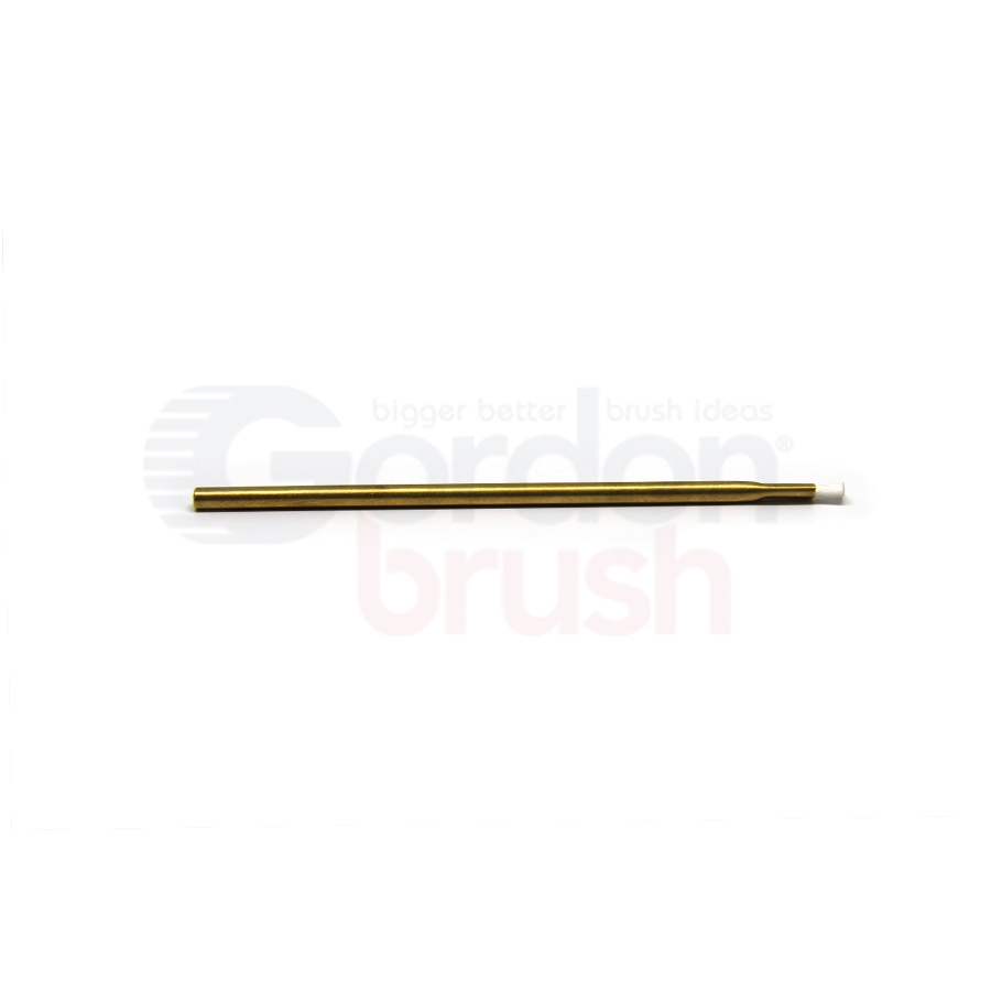 1/8" Diameter .003" Nylon Fill 1/8" Trim and Brass Handle Applicator Brush 2