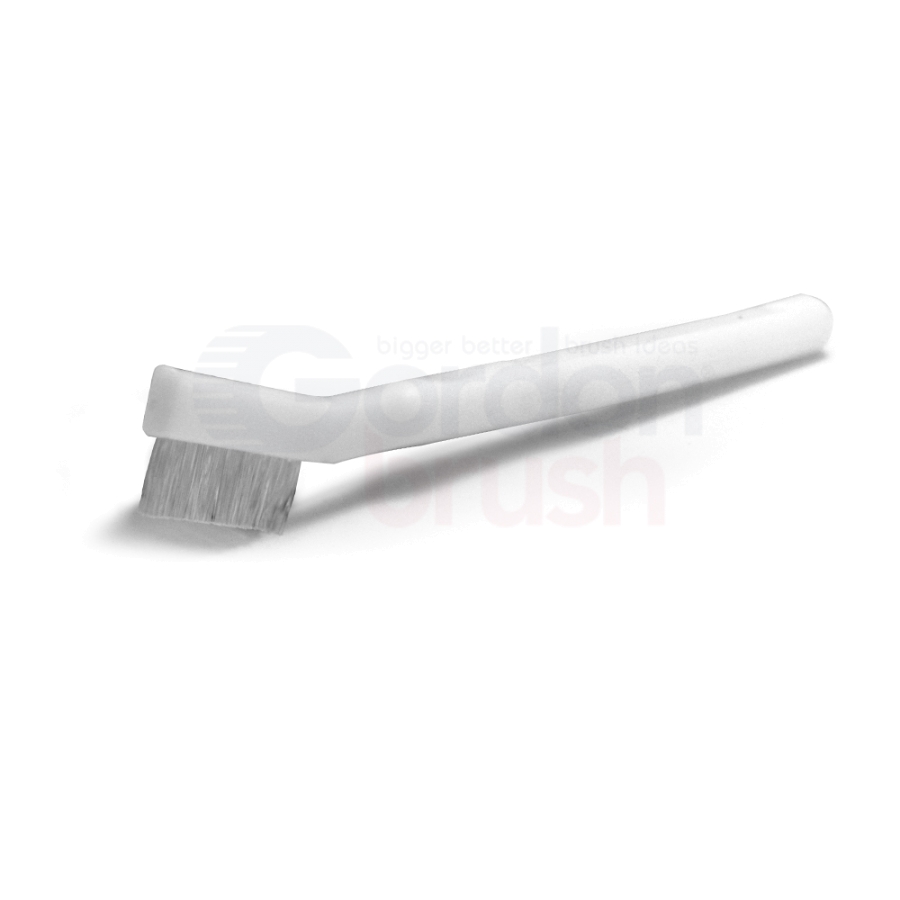 1 x 11 Row 0.012" Stiff Nylon Bristle and Acetal Handle Brush