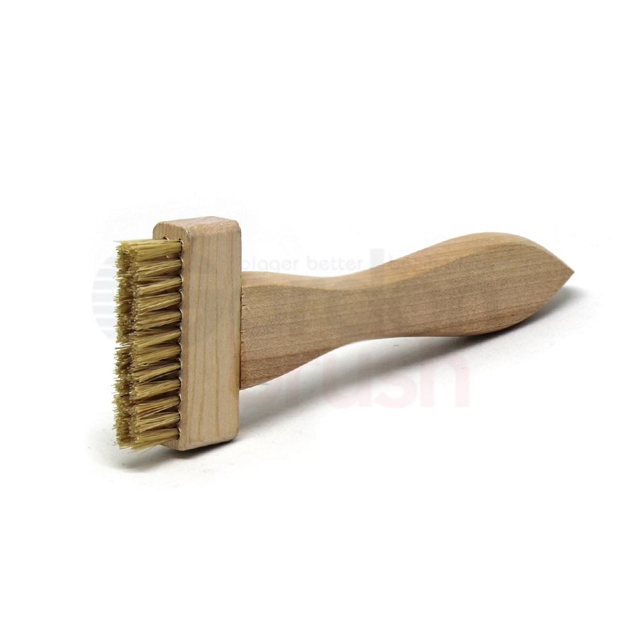 2 x 12 Hog Bristle and Wood Handle Applicator Brush 2