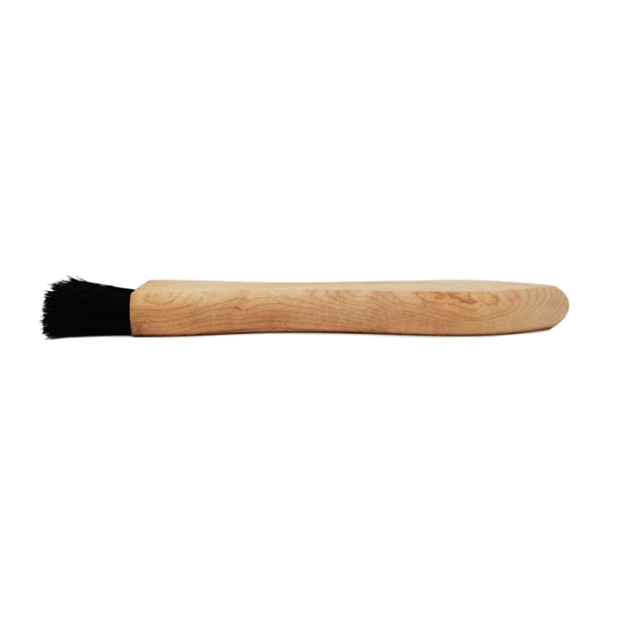 2 x 6 Row Horse Hair Bristle and Wood Handle Applicator Brush 2