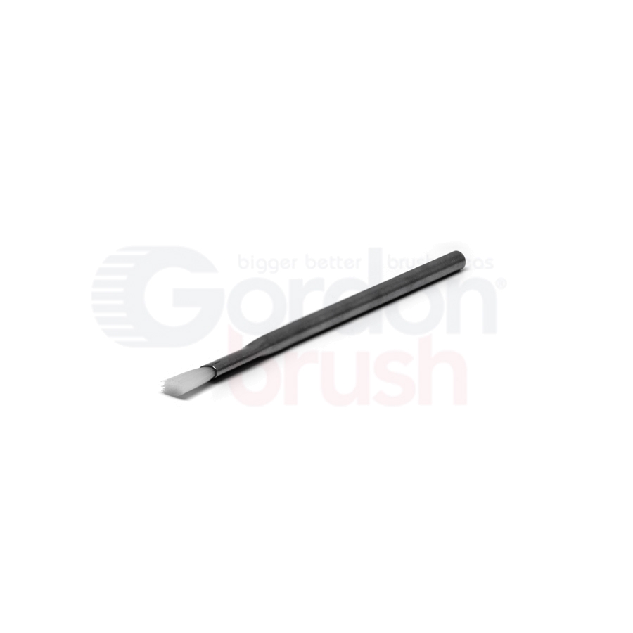 3/16" Diameter .008" Nylon 3/8" Trim and Stainless Steel Handle Applicator Brush