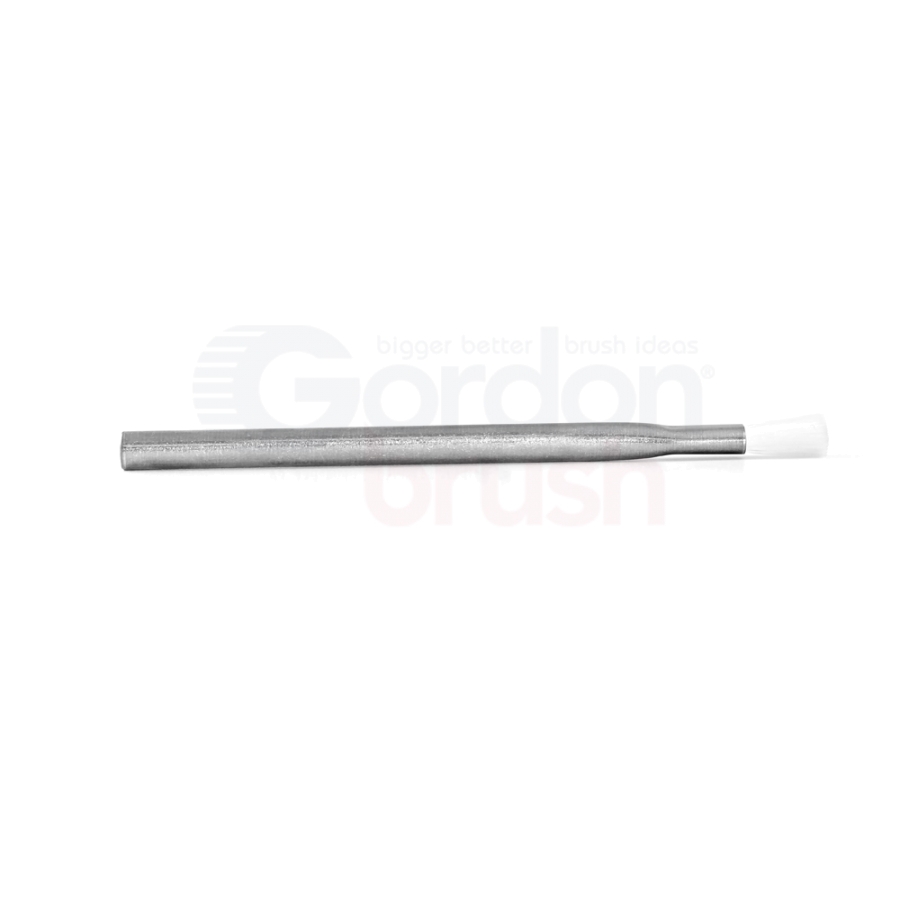 3/16" Diameter .008" Nylon Bristle 5/16" Trim and Stainless Steel Applicator Brush 2