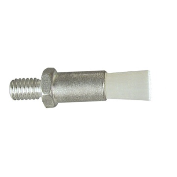 3/8" Diameter Body, Nylon Fill, .063" Orifice, Male Thread Flow Through Brush