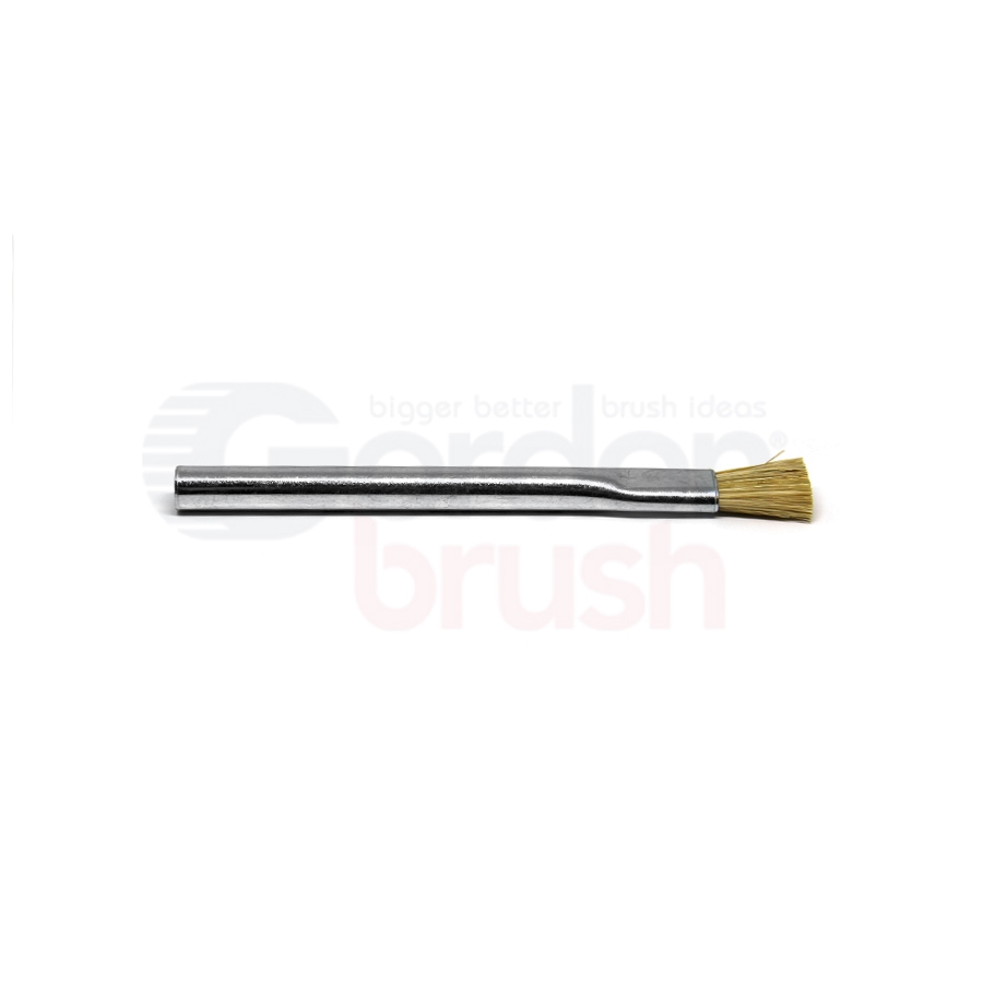 3/8 Diameter Nylon Bristle and Tin Handle Acid Brush AB4N - Gordon Brush