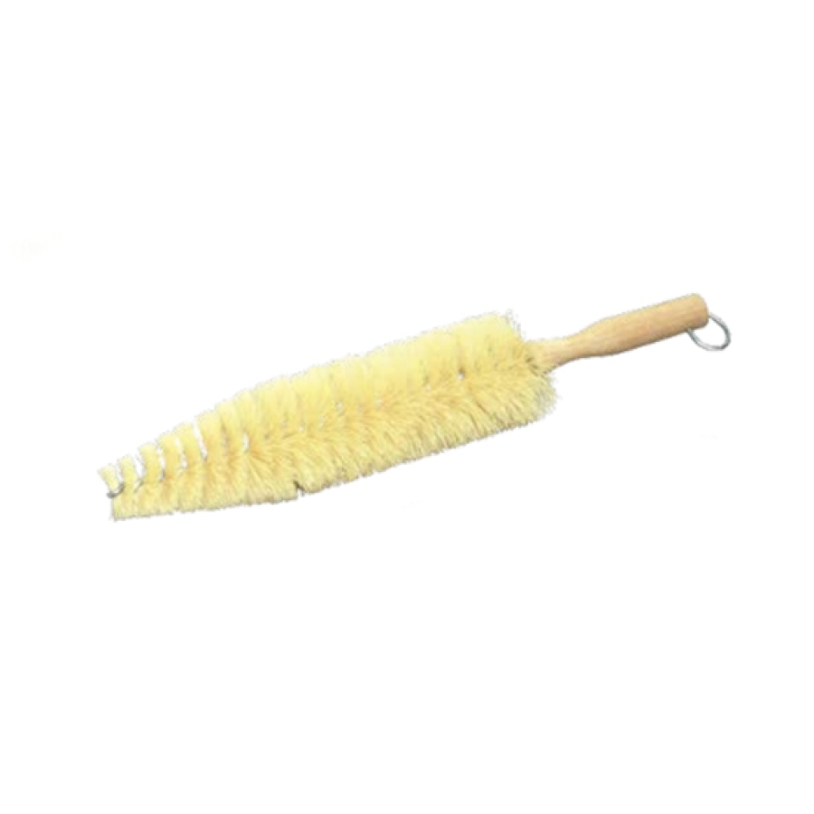 3" Diameter Spoke Brush, Tampico Bristle and Wood Handle