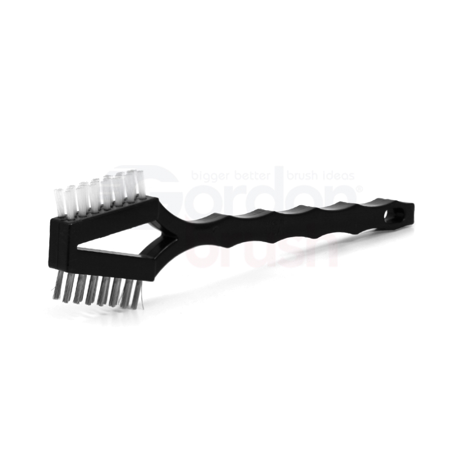 3/8 Diameter Nylon Bristle and Tin Handle Acid Brush AB4N - Gordon Brush