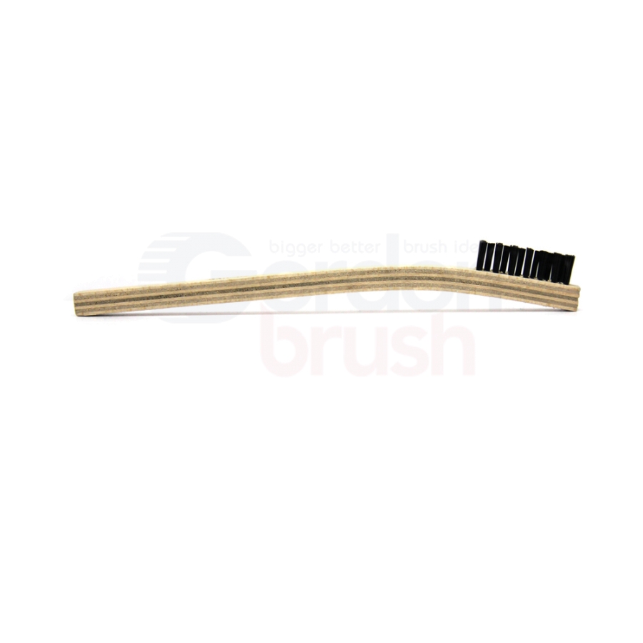 3 x 7 Row .018" Nylon Bristle and Plywood Handle Brush 3
