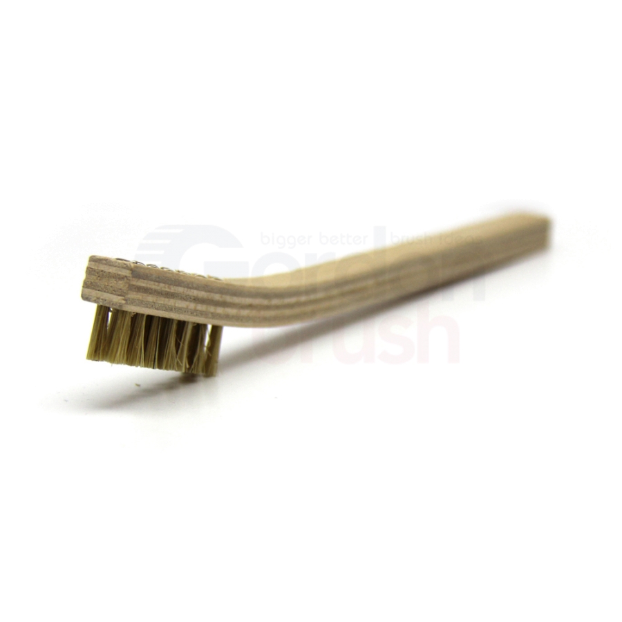 3 x 7 Row Hog Bristle and Plywood Handle Brush