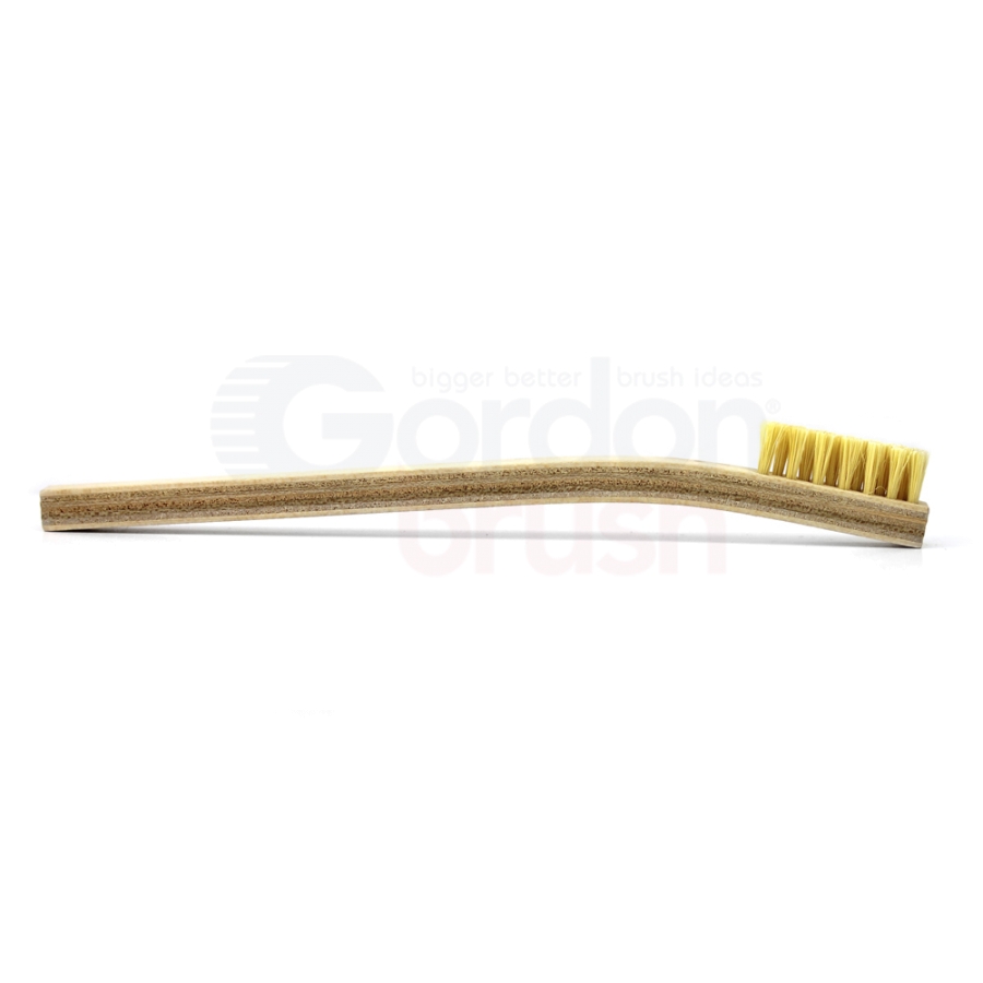 3 x 7 Row Tampico Bristle and Plywood Handle Scratch Brush 3
