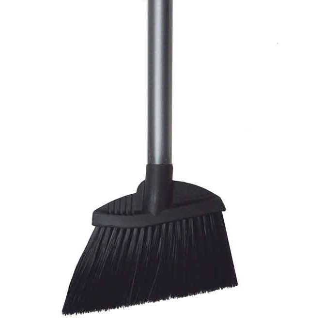 36-1/2" Lobby Broom with Stiff Polypropylene Bristles, with Handle