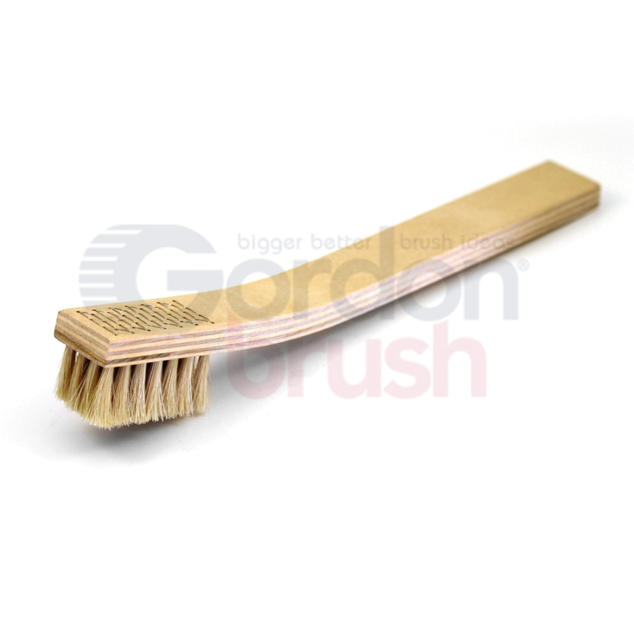 4 x 7 Row Horse Hair and Plywood Handle Heavy Duty Scratch Brush