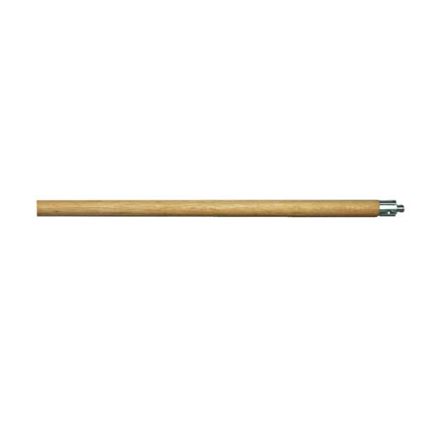 48" x 15/16" All Wood, Speed Sweep® Handle, 3/8" Short Steel Stud 1