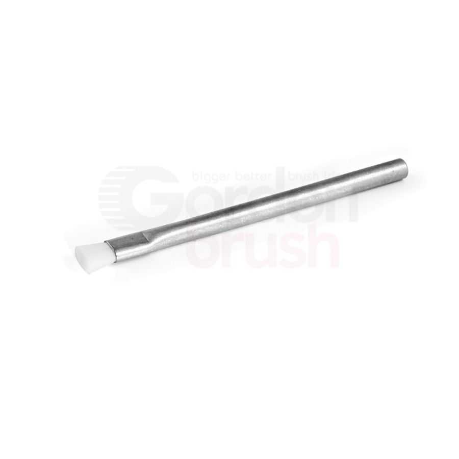 5/16" Diameter .008" Nylon Bristle 3/8" Trim and Stainless Steel Applicator Brush