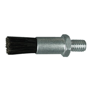 5/8" Diameter Body, Goat Hair Fill, .093" Orifice, Male Thread, Flow Thru Brush