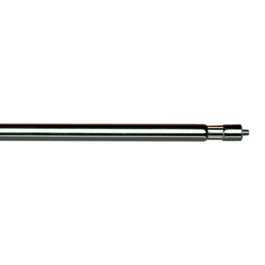 60" x 1" Two-Piece Sectional Steel/Steel Speed Sweep® Handle, 3/8" Standard Steel Stud 1