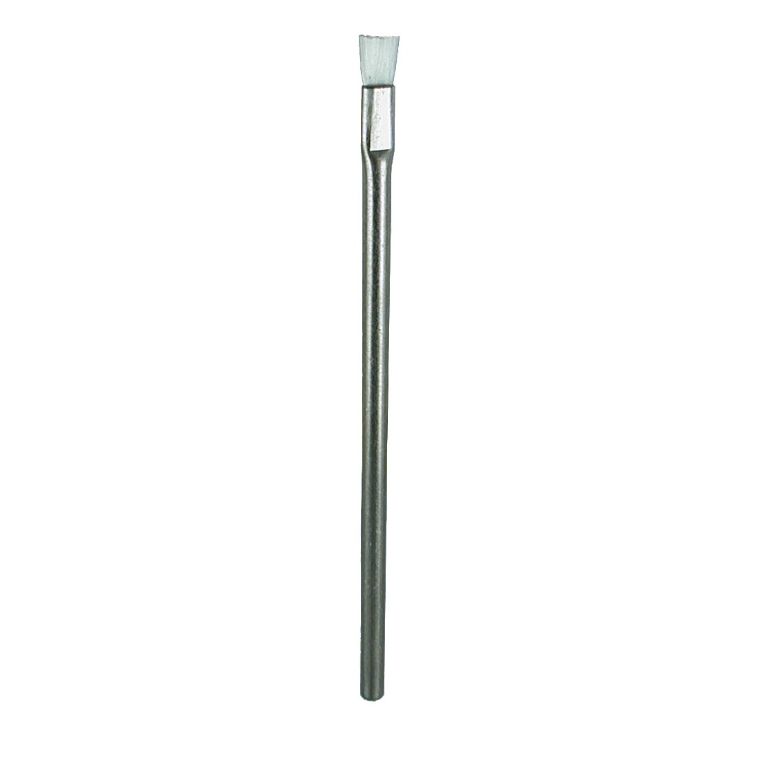 Applicator Brush — 0.006" PEEK Bristle / 1/8" Diameter Stainless Steel Tube Handle