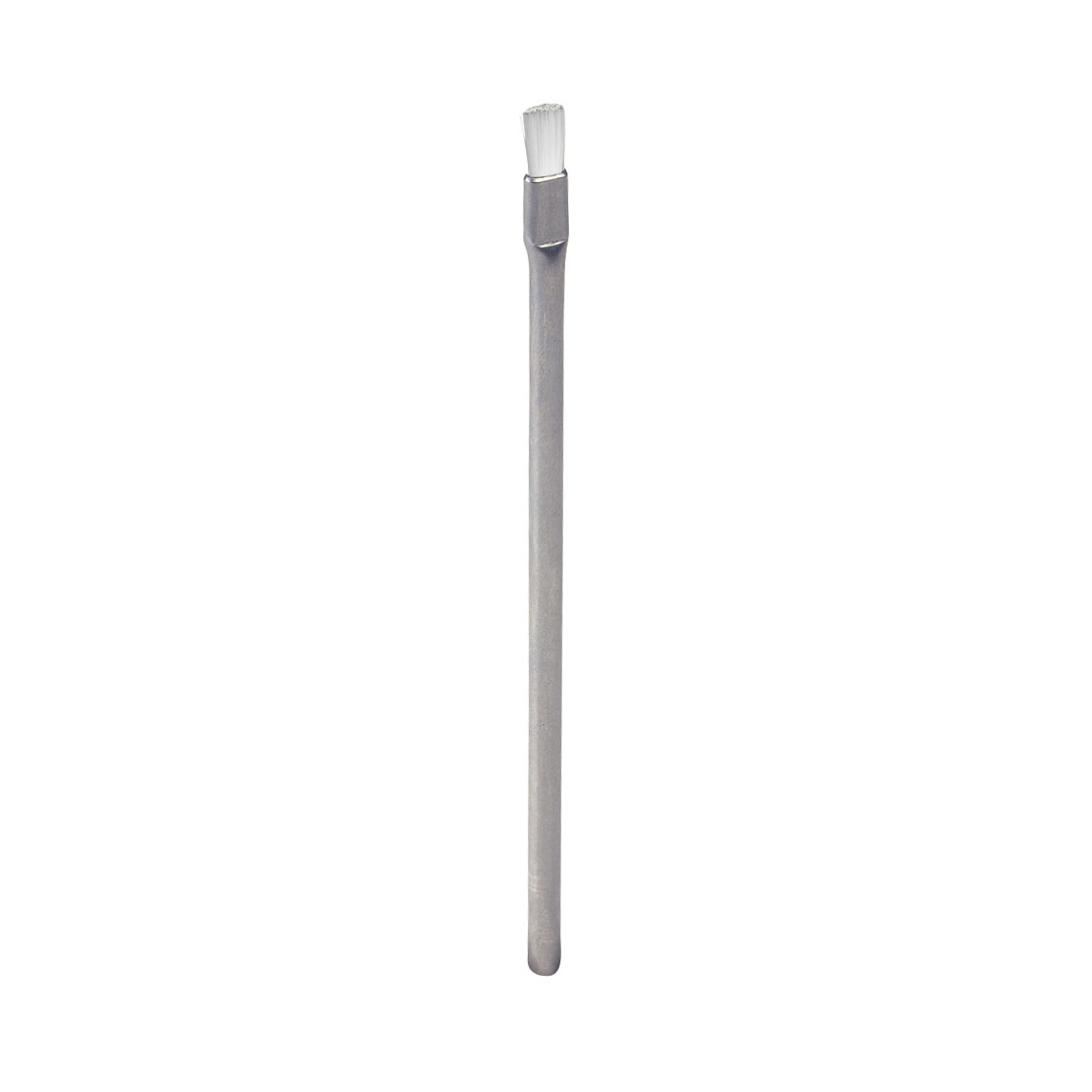 Applicator Brush — 0.006" PEEK Bristle / 3/16" Diameter Stainless Steel Tube Handle