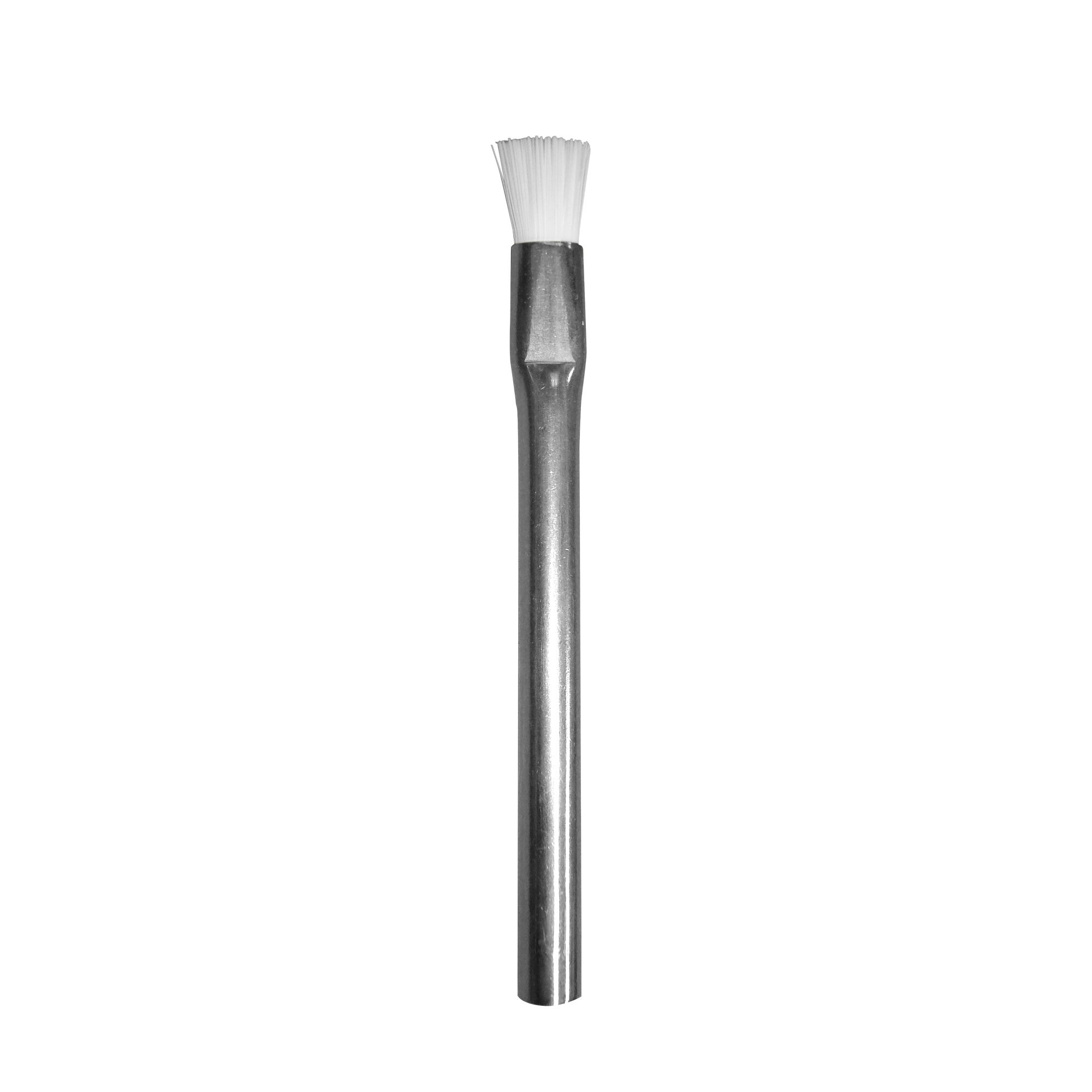 Applicator Brush — 0.006" PEEK Bristle / 5/16" Diameter Stainless Steel Tube Handle