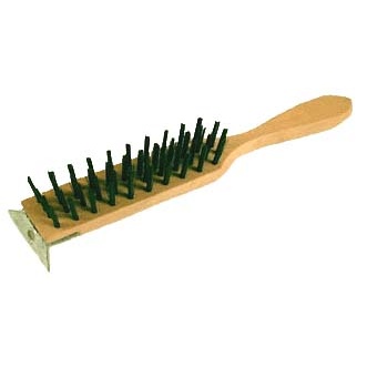 Heavy Duty Scratch Brushes with Scrapers