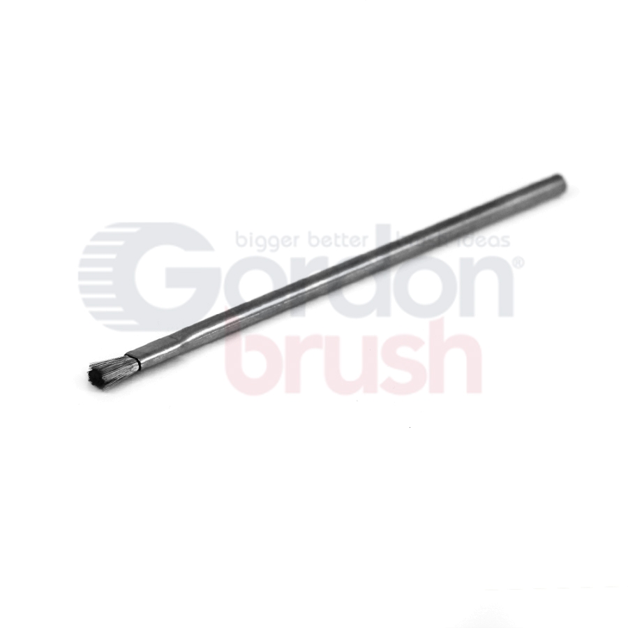 Conductive Applicator Brush — 0.003" Stainless Steel Wire / 3/16" Diameter Stainless Steel Tube Handle