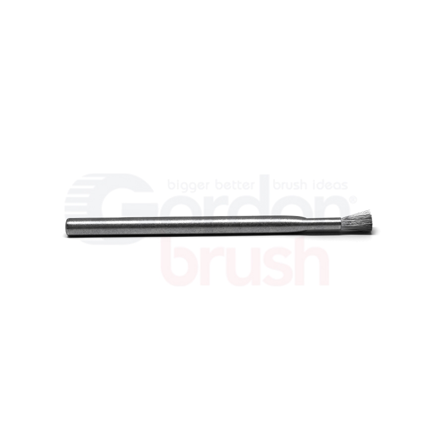 Conductive Applicator Brush — 0.003" Stainless Steel Wire / 5/16" Diameter Stainless Steel Tube Handle 2