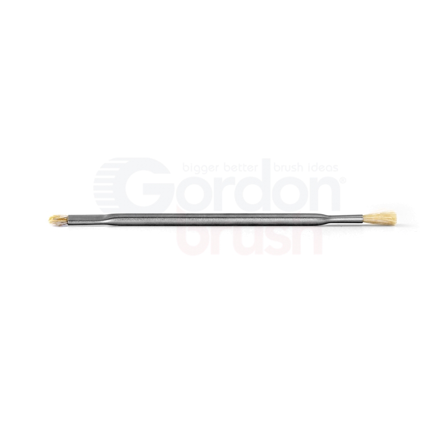 Anchor Products Acid Brushes, 1/4 in Thick x 1/2 in Wide, Horsehair, Tin  Handle, 144 GS