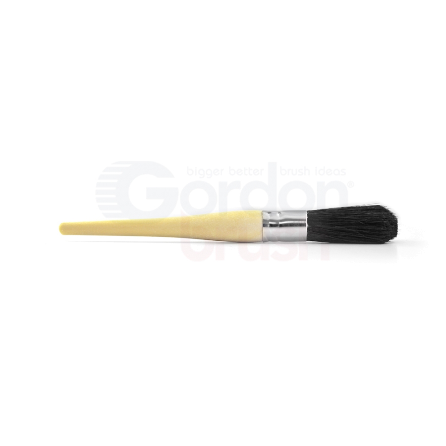 Hog Bristle and Plastic Handle Parts Cleaning Brush 2